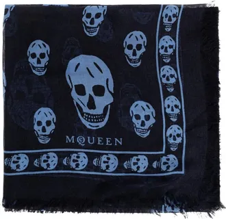 Alexander McQueen Hombre, Accesorios, Azul, Talla: ONE Size