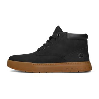 Timberland Schoenen, Heren, Zwart, 41 EU, Wol, Maple Grove Mid Lace Up Schoenen