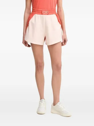 BOSS drawstring-waist mini shorts - women - Elastane/Cotton/Polyester - L - Pink