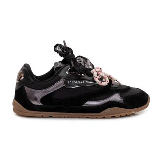 Pinko Sneakers, female, Black, Size: 8 US Yulia 01