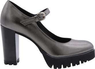 Luca Grossi Brandkruid Pomp - Dames - Pumps - Grijs - 40 EU - Schoenen