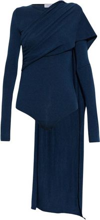 Off-white Body met brede riem - Dames - Bodies - Blauw - M - Tops
