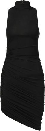 Jacquemus Zwarte Mouwloze Jurk met Drop Sluiting - Dames - Casual kleedjes - Zwart - M - Kleedjes