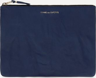Comme Des Gar&ccedil;ons Vintage-effect leather Pouch Male UNI