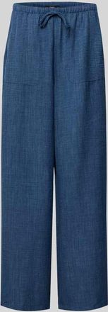 Vero Moda Regular Fit Weite Hose mit elastischem Bund Modell MELANEY in Blau, Gr&ouml;&szlig;e XS