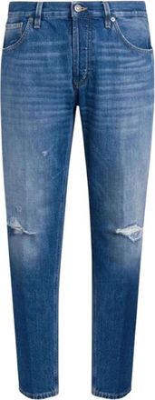 Dondup Brighton Jeans - Heren - Slim Fit Jeans - Blauw - W35 - Denim - Jeans