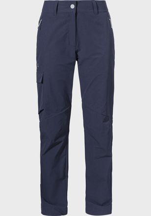 Sch&ouml;ffel Outdoorhose SCH&Ouml;FFEL Pants Kitzstein L, Damen, Gr. 36, Normalgr&ouml;ssen, blau (8820, blau), Oberstoff: 95% Nylon 5% Elasthan, Hosen Outdoorhose