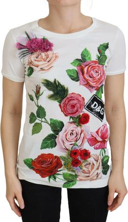 Dolce & Gabbana Bloemdruk T-shirt Tsh83151