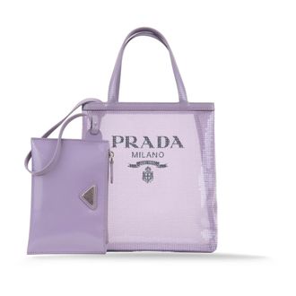 Prada Mujer, Bolsos, Púrpura, Talla: ONE Size