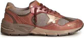 Golden Goose Running Dad Sneakers - Dames - Sneakers - Bruin - 40 EU - Leer - Schoenen