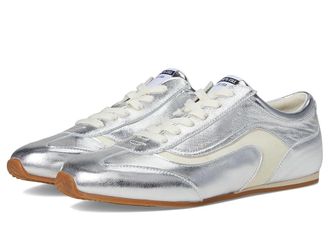 Kenneth Cole Alma Womens Shoes Silver Leather : 6 M, Leather/Synthetic