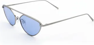 DKNY Womens 55 mm Silver Sunglasses
