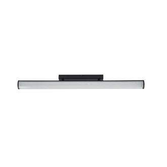 Lindby L&aacute;mpara de pared LED de Metal Negro