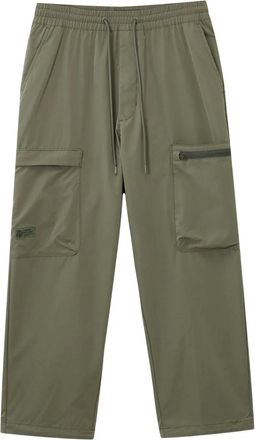 Fingercroxx drawstring-waist cargo pants - Green