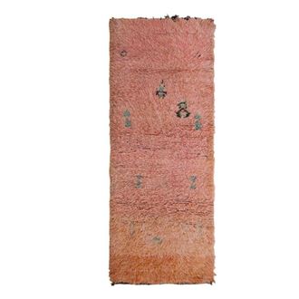 AFK Living Alfombra bereber marroqu&iacute; de pura lana 104 x 310 cm