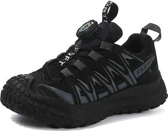 Generic ZBDP Children Casual Breathable Mesh Sneakers Kids Boys Girls Comfortable Walking Students Shoes Black