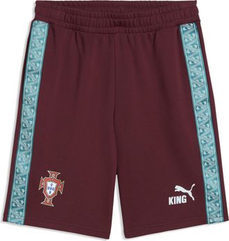 Puma Shorts in felpa Portogallo KING da uomo, Accessori, Rosso, XXL