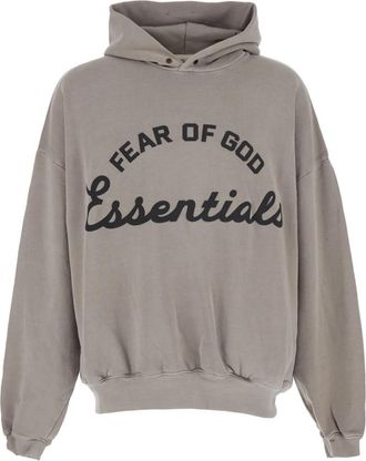 Fear of God Training 90s Hoodie - Heren - Hoodies - Grijs - L - Katoen - Hoodies & sweatvesten