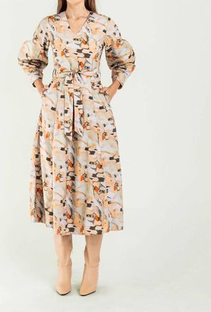 Bel Kazan Nora Printed Maxi Dress In Bandelier