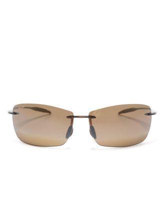 Maui Jim Occhiali da sole squadrati - Marrone