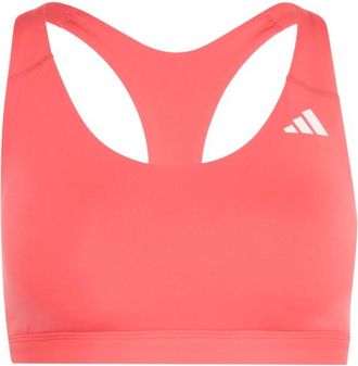 adidas Optime Essentials Workout Medium Support Sport-BH f&uuml;r Damen | rot