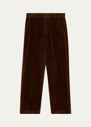 Moncler Mens Corduroy Straight-Leg Trousers