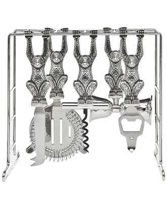 Godinger 6pc Monkey Bar Tool Set