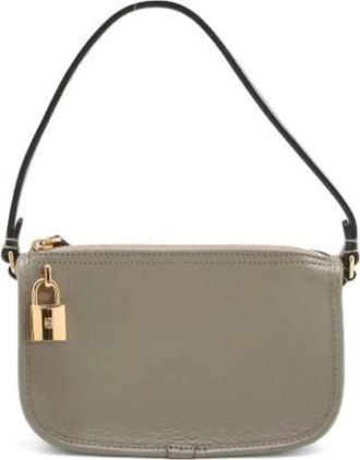 Loewe Pre-owned Mini Bag - Dames - Vintage Mini Tas - Grijs - ONE Size - Leer - Vintage