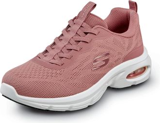 Skechers Womens Alisha Skech-Air MaxTrax Soft Toe SRO Slip-On Athletic, Mauve, 5.5
