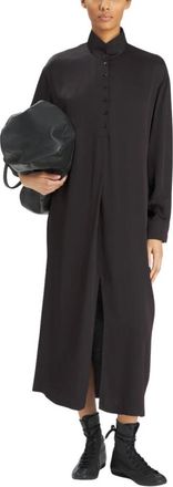 Barena Querina Midi Jurk - Dames - Shirt Kleedjes - Zwart - S - Kleedjes