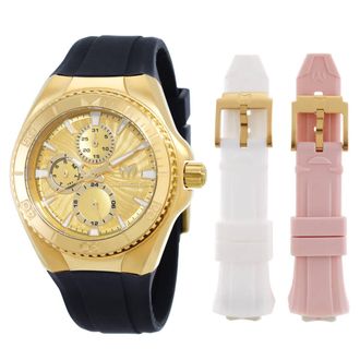 Technomarine Cruise Quartz Gold Dial Unisex Watch TM-124022