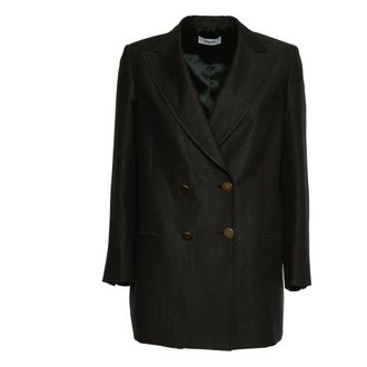 Saulina Milano Saulina, Dames, Jassen, Zwart, Maat: S Katoen