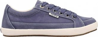 Taos Womens Moc Star 2 Sneaker In Indigo Distressed