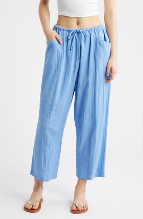 Rip Curl Vibe Surf Barrel Leg Drawstring Pants in Cornflower Blue at Nordstrom, Size X-Small