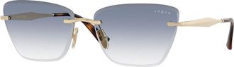 Vogue Eyewear VO4332S 848/19 Womens Sunglasses Gold Size 59