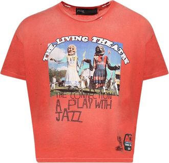 Paly Hollywood The Living Theatre T-shirt - Rood