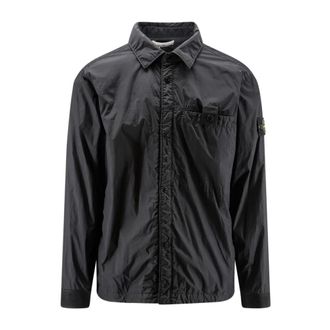 Stone Island Prima Loft-TC Jacket - Heren - Zomerjassen - Zwart - M - Jassen