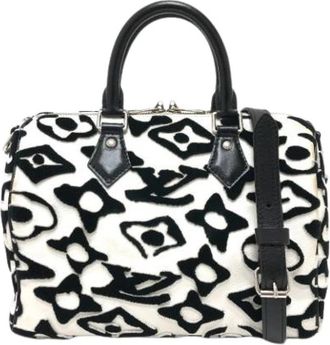Louis Vuitton Pre-owned M45563 Boston bag - Dames - Vintage Handtas - Wit - ONE Size - Vintage