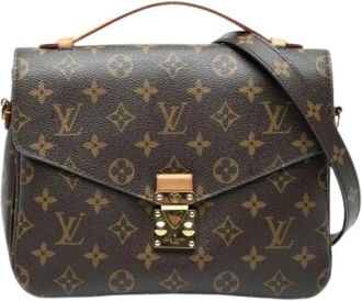 Louis Vuitton Pre-owned Pochette Metis - unisex - Vintage Schoudertas - Bruin - ONE Size - Vintage