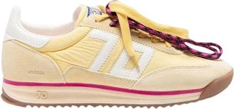Back70 Jogger Sneaker - Dames - Sneakers - Geel - 39 EU - Leer - Schoenen
