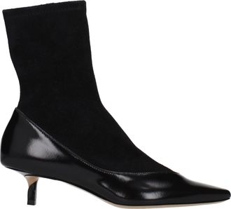 Jacquemus Damens Stiefeletten aus schwarzem Wildleder