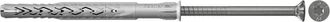 Fischer 522709 Taco Nylon Largo Para Marcos Y Estructuras Con Tornillo Inoxidable Sxrl 10x80 T A4 (envase 50 Uds)