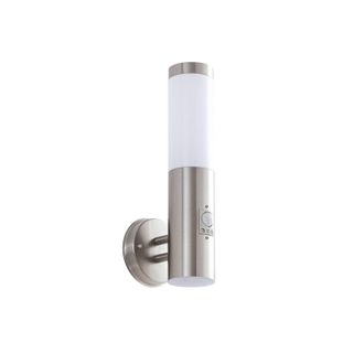 Lindby L&aacute;mpara De Pared Exterior kristof En Gris Acero - Lindby