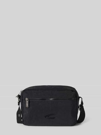 Camel Active Umhängetasche mit Logo-Stitching Modell JOURNEY in BLACK, Größe 1