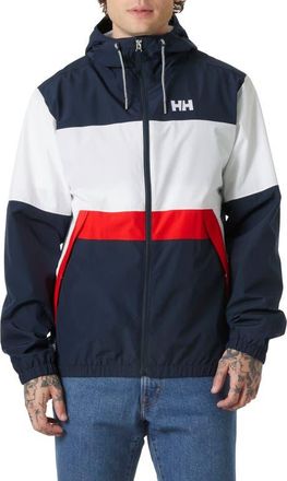 Helly Hansen Koster Waterproof Rain Jacket in Navy at Nordstrom, Size Xx-Large