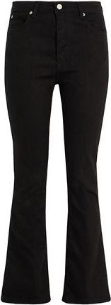 8 by YOOX ORGANIC COTTON DENIM FLARED JEAN