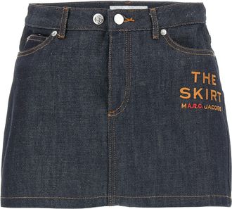 A.P.C. A. P.C.-The Skirt Gonne Blu-Donna