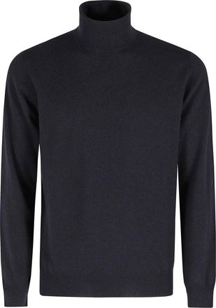 FILIPPO DE LAURENTIIS Dolcevita Lana Cashmere - Heren - Coltruien - Blauw - 2XL - Wol - Truien & Vesten
