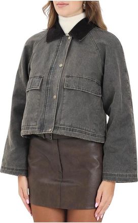 Only Only, Jassen, Dames, Zwart, XS, Denim, Denim jas