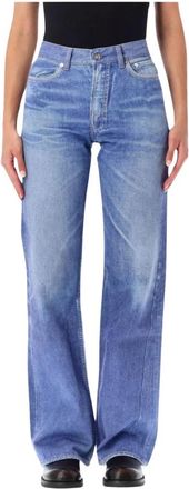 Our Legacy Wata Cut Jeans - Dames - Regular Fit Jeans - Blauw - W26 - Katoen - Jeans